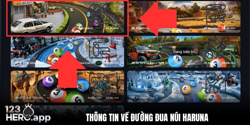 gioi thieu duong dua nui haruna 123hero