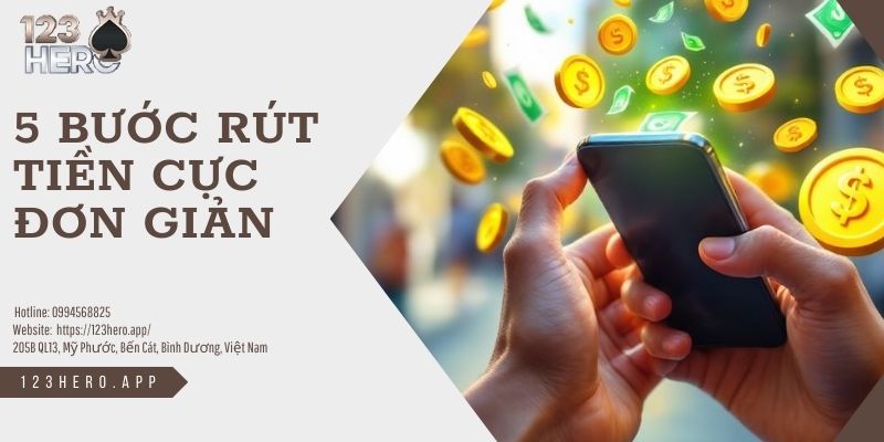 5 bước rút tiền cực đơn giản